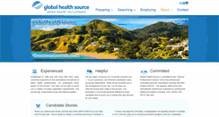 Desktop Screenshot of globalhealth.com.au